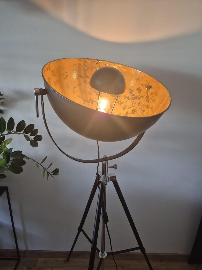 Staande lamp (mat zwart) QAZQA Magna 50, Ophalen, Gebruikt, Metaal, 150 tot 200 cm