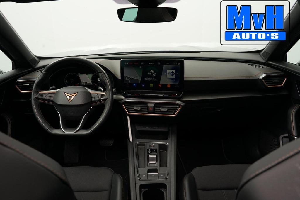 CUPRA Formentor 1.4 e-Hybrid|PANO|KUIPSTOEL|STOEL/STUUR.VERW, 77 km/l, Gebruikt, 4 cilinders, Leder en Stof