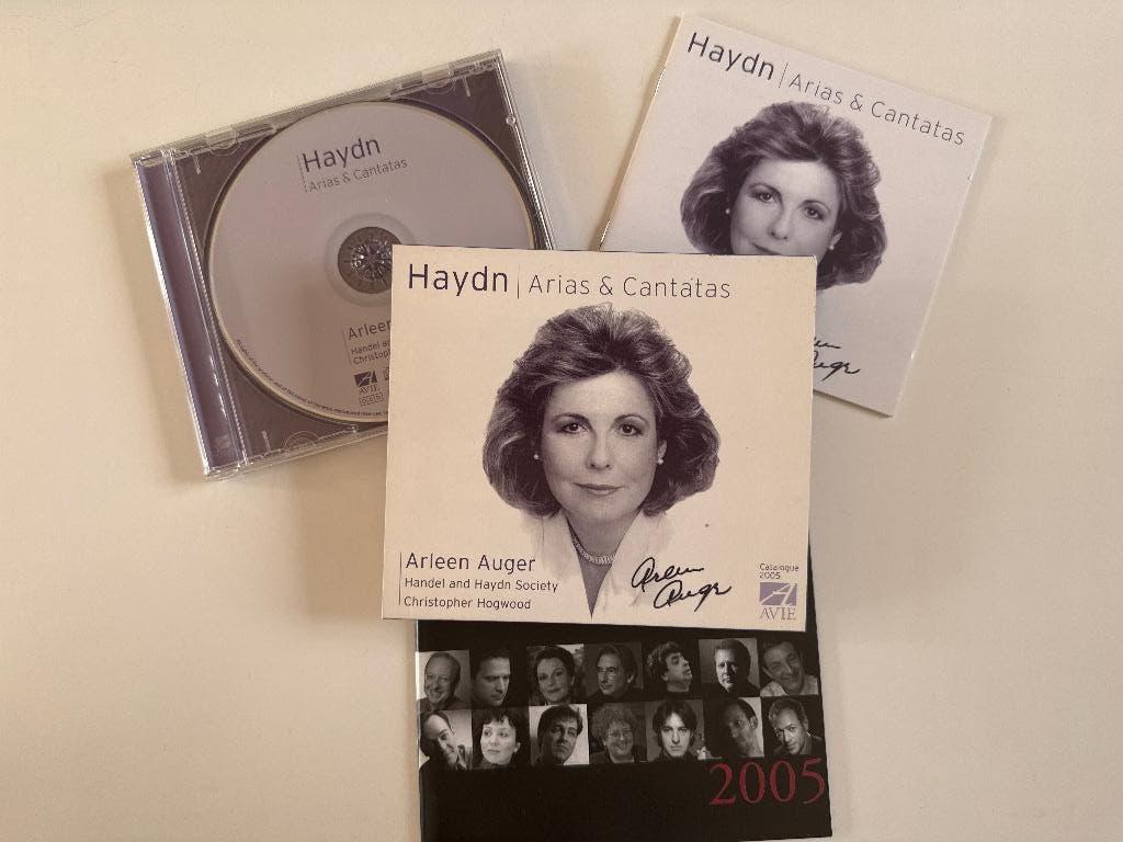Haydn Aria’s & Cantatas Arleen Auger, Ophalen of Verzenden, Classicisme, Zo goed als nieuw