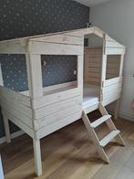 Uniek bedhuisje voor kinderen (excl. matras/lattenbodem), 85 tot 100 cm, Gebruikt, 180 cm of meer, Ophalen