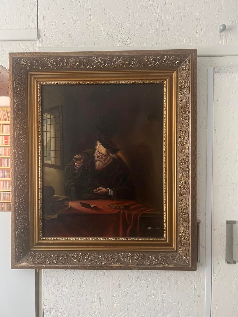 Schilderij 'De Goudweger' door Shane, Ophalen