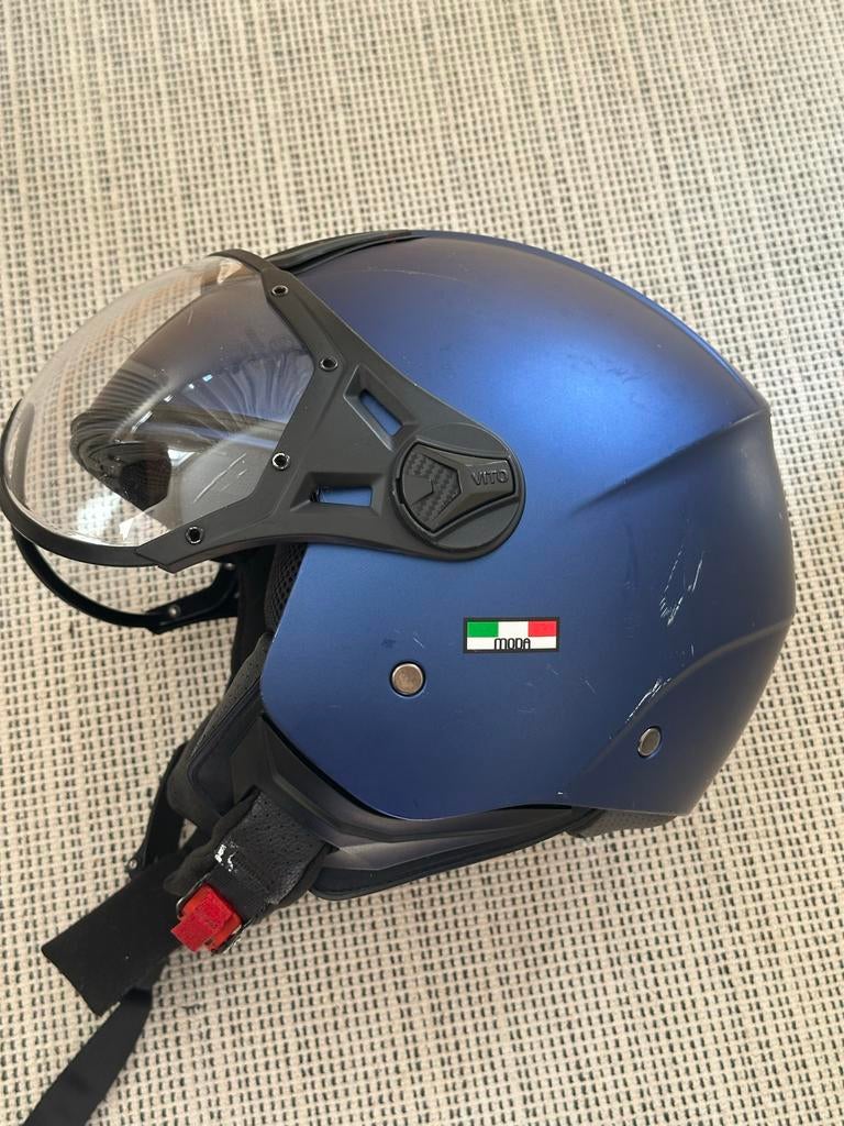 Vito Scooterhelm - Maat L, Fietsen en Brommers, Brommerhelmen, Ophalen, Gebruikt, Large