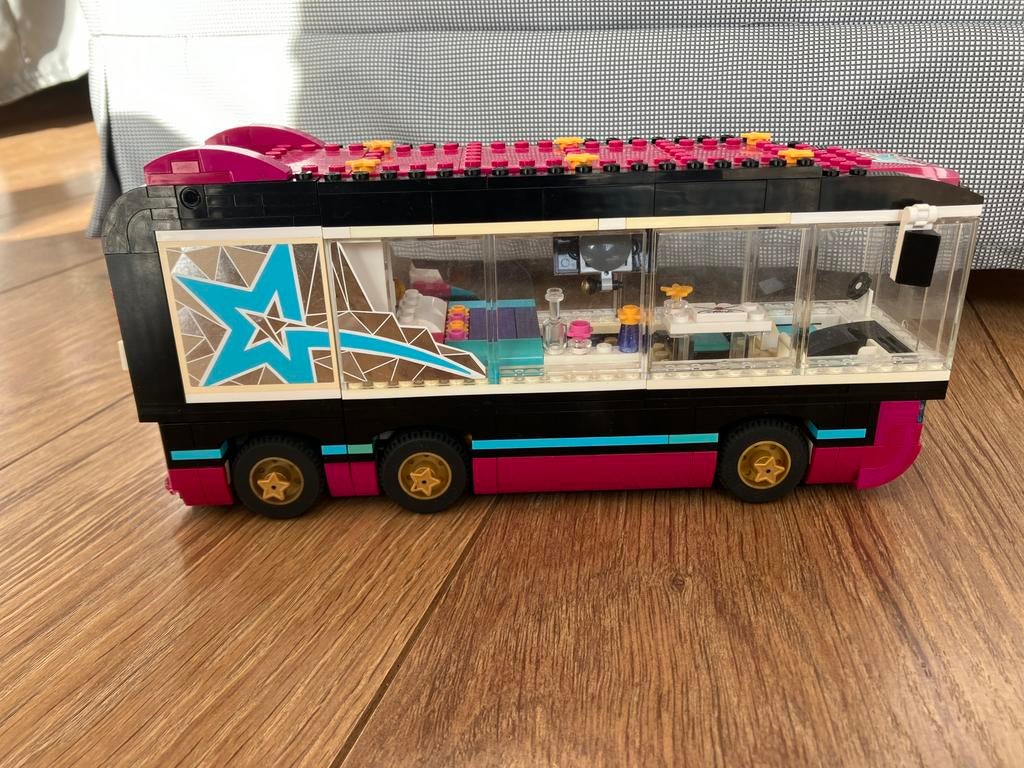 Lego friends Livi’s popster tourbus, Ophalen of Verzenden, Gebruikt