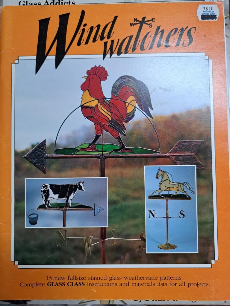 Tiffany patronen: Windwijzers van glas-in-lood, Ophalen of Verzenden