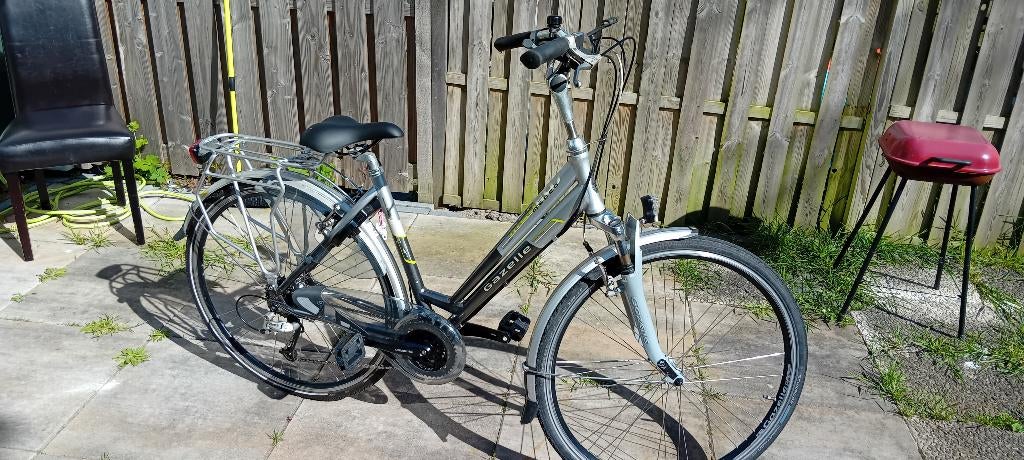 Gazelle damesfiets, Gebruikt, 47 tot 50 cm, Ophalen of Verzenden, Schijfrem