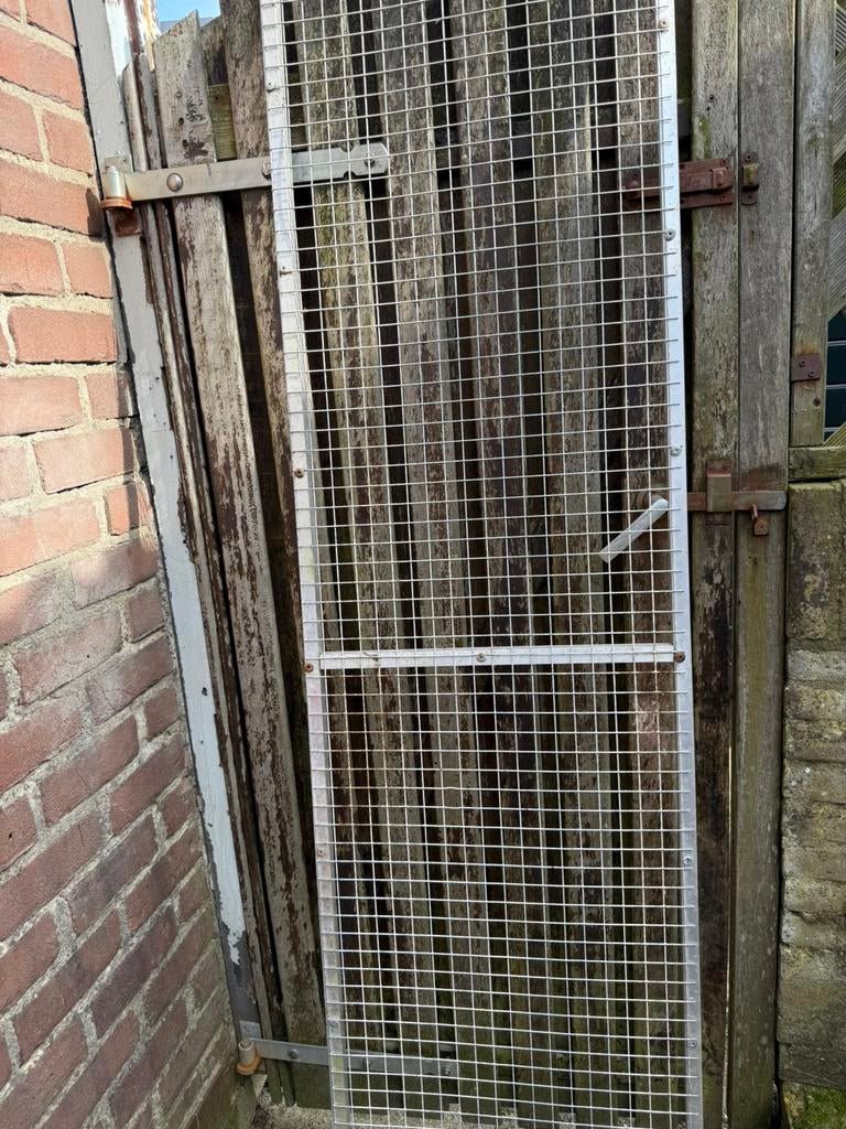 Volière panelen in goede staat, Ophalen of Verzenden, Zo goed als nieuw, Aluminium, Volière