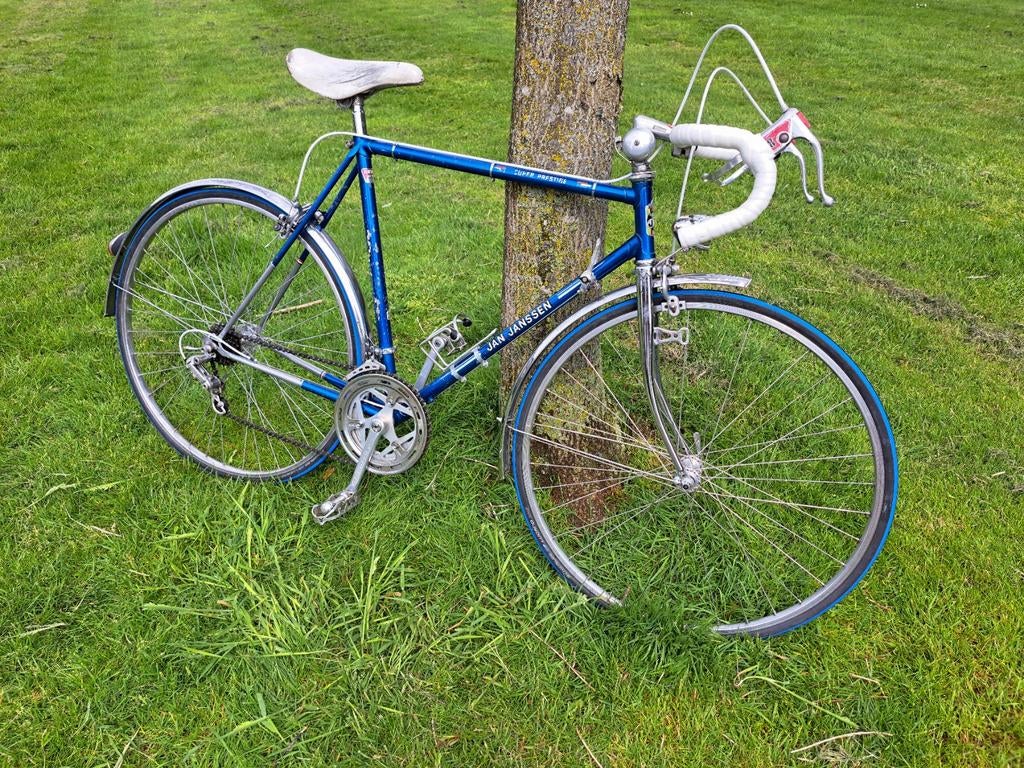 Vintage racefiets Jan Janssen, Gebruikt, 57 tot 61 cm, Ophalen, Overige merken