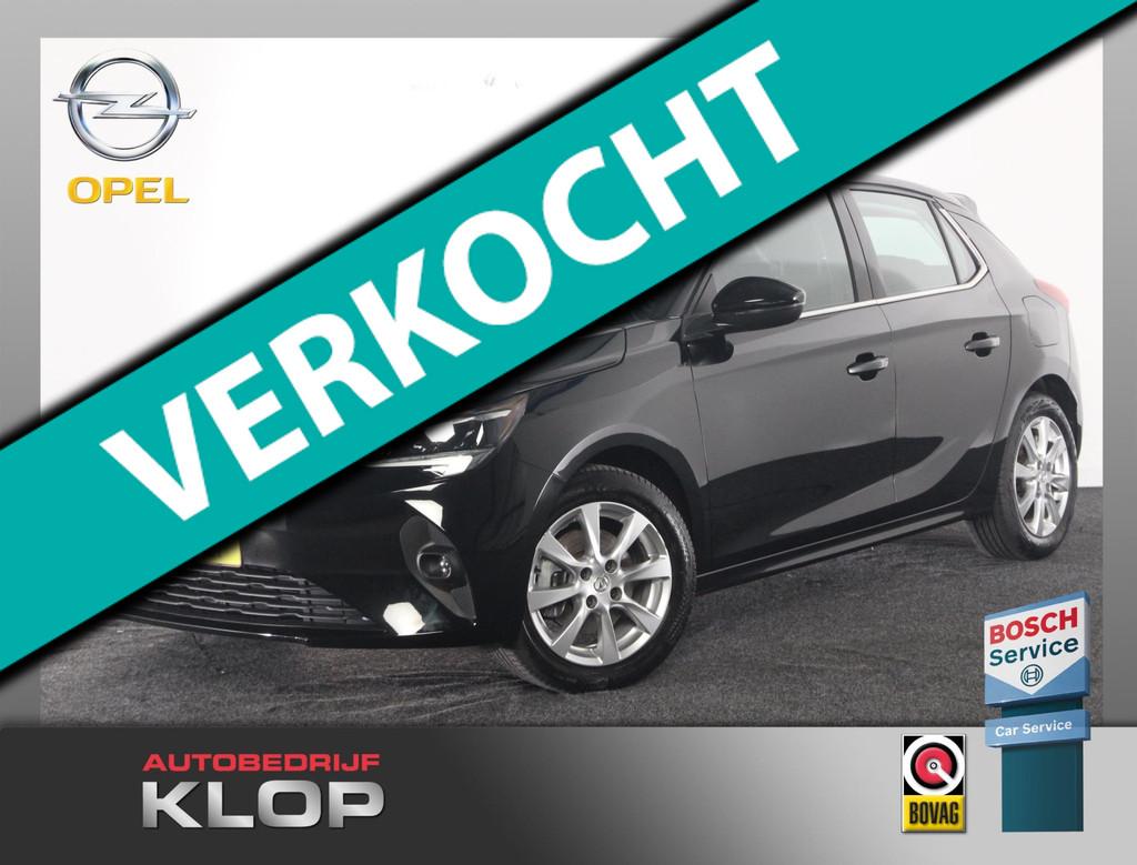 Opel Corsa 1.2 Elegance | automaat | Apple CarPlay/Android a, Auto's, Opel, 101 pk, Gebruikt, Leder en Stof, Origineel Nederlands