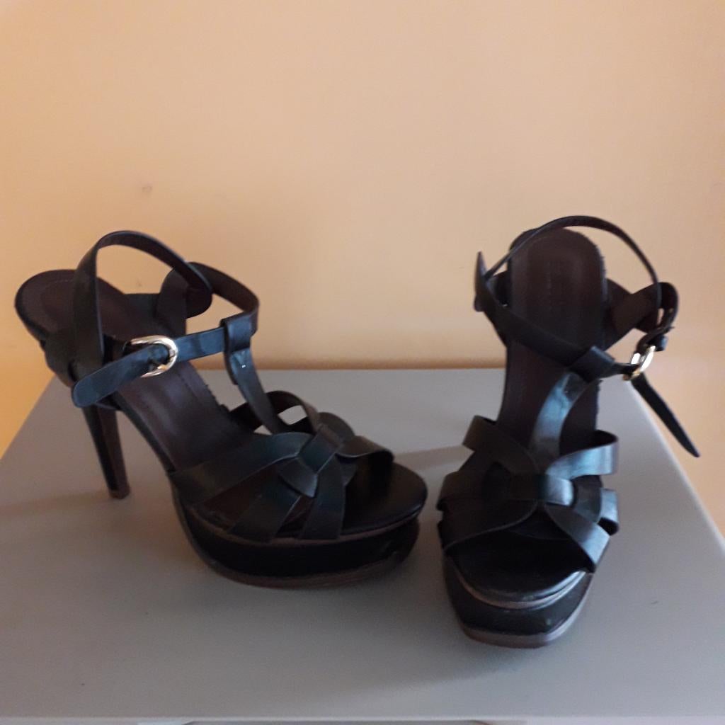 schoenen 38, Kleding | Dames, Schoenen, Verzenden, Zwart, Zo goed als nieuw, Schoenen met hoge hakken