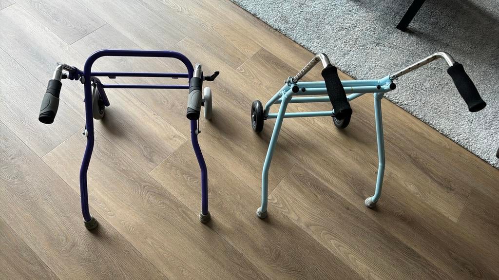 2 mini rollators, Ophalen, Gebruikt