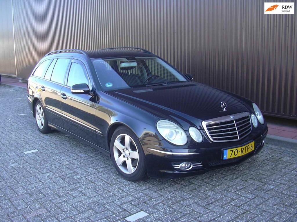 Mercedes-Benz E-klasse Estate 220 CDI Avantgarde, Auto's, Mercedes-Benz, Achterwielaandrijving, Zwart, Diesel, 170 pk