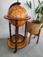 Retro look wereldbol globe bar drank opbergmeubel, Ophalen, Gebruikt