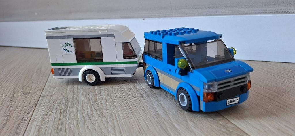 Lego City Camper met auto, Lego, Ophalen of Verzenden, Compleet, Complete set