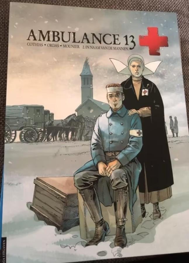 in naam van de mannen ambulance 13 d10, Boeken, Eén stripboek, Ophalen of Verzenden, Zo goed als nieuw