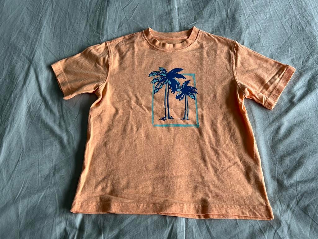 Nieuw oranje shirt van Primark, Kinderen en Baby's, Kinderkleding | Maat 128, Ophalen of Verzenden, Nieuw, Jongen, Shirt of Longsleeve