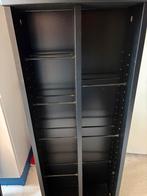 Zwart CD Rek - Slank en Ruim (37x97x20 cm), Huis en Inrichting, Woonaccessoires | Cd- en Dvd-rekken, Overige materialen, Gebruikt