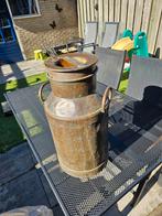 Koperen melkbus, Ophalen, Gebruikt