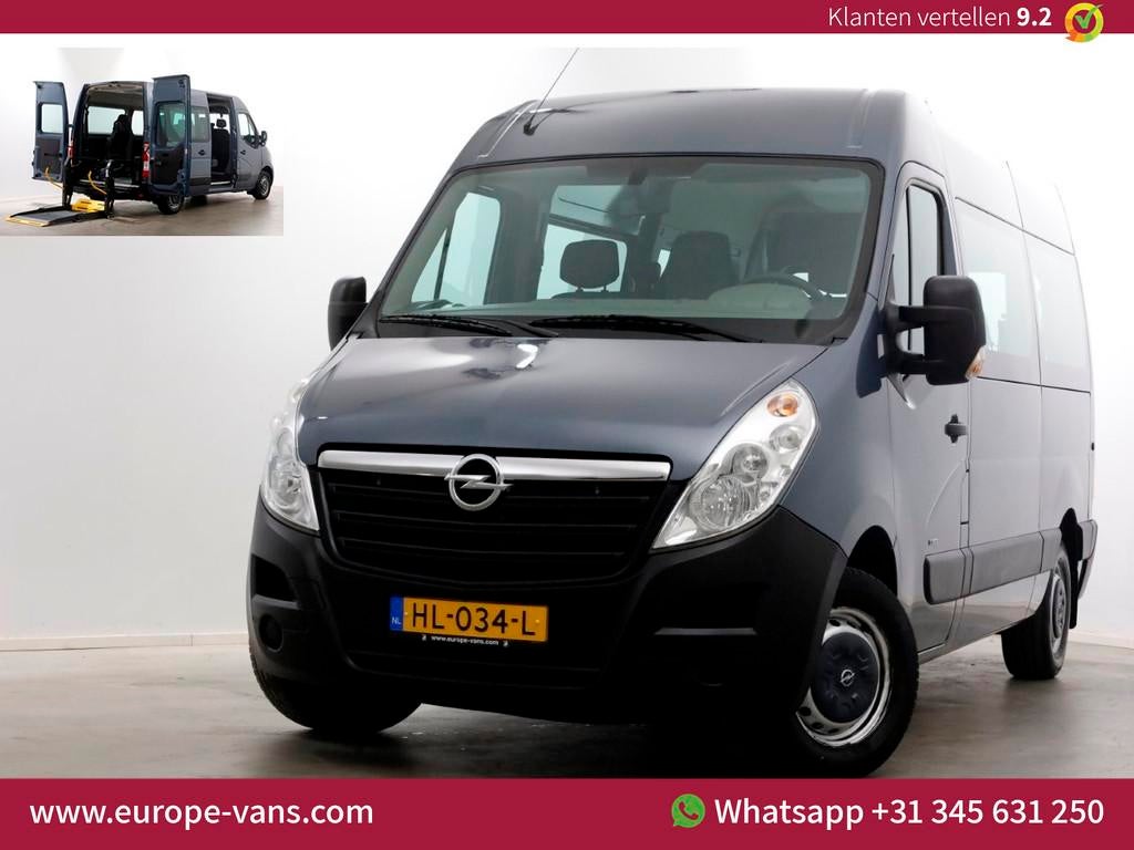 Opel Movano Combi 2.3 CDTI 145pk Euro6 L2H2 Rolstoelbus Incl, Voorwielaandrijving, 145 pk, 15 km/l, Gebruikt
