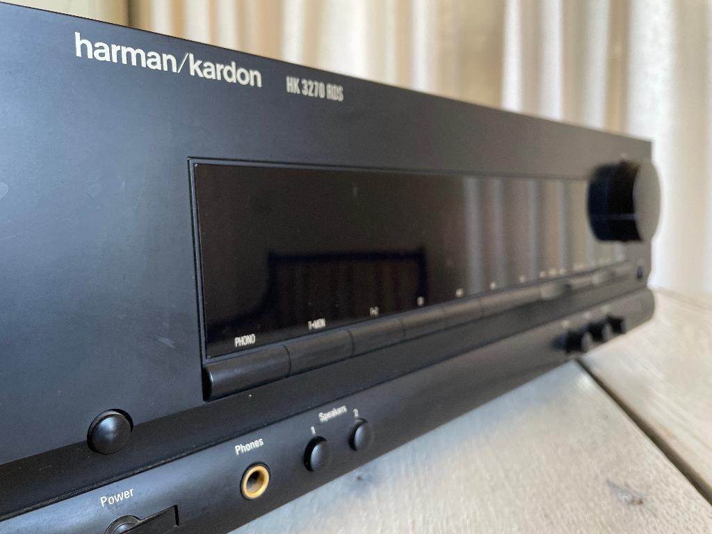 Harman Kardon HK3270 RDS receiver met afstandsbediening, Zo goed als nieuw, 120 watt of meer, Stereo, Ophalen