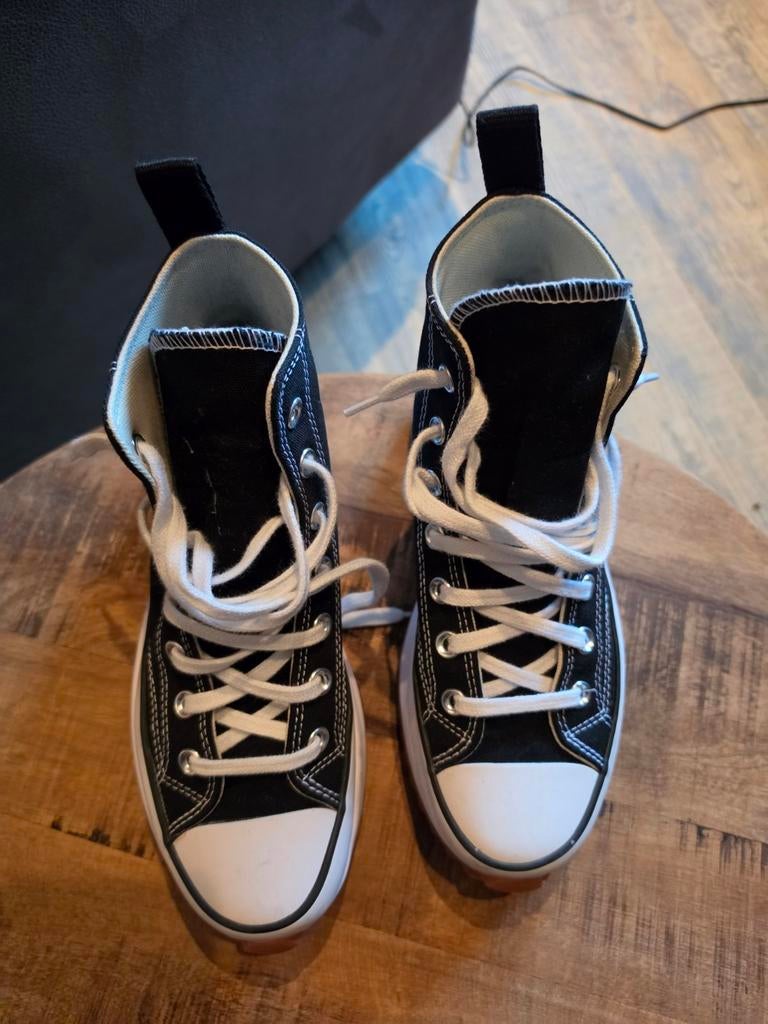 Converse Chuck Taylor Run Star Hike - Maat 38.5, Kleding | Dames, Schoenen, Zwart, Converse, Ophalen of Verzenden, Sneakers of Gympen