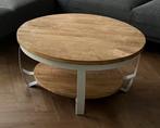 Mango salontafel 65cm, Huis en Inrichting, Ophalen, 50 tot 100 cm, Rond, Zo goed als nieuw