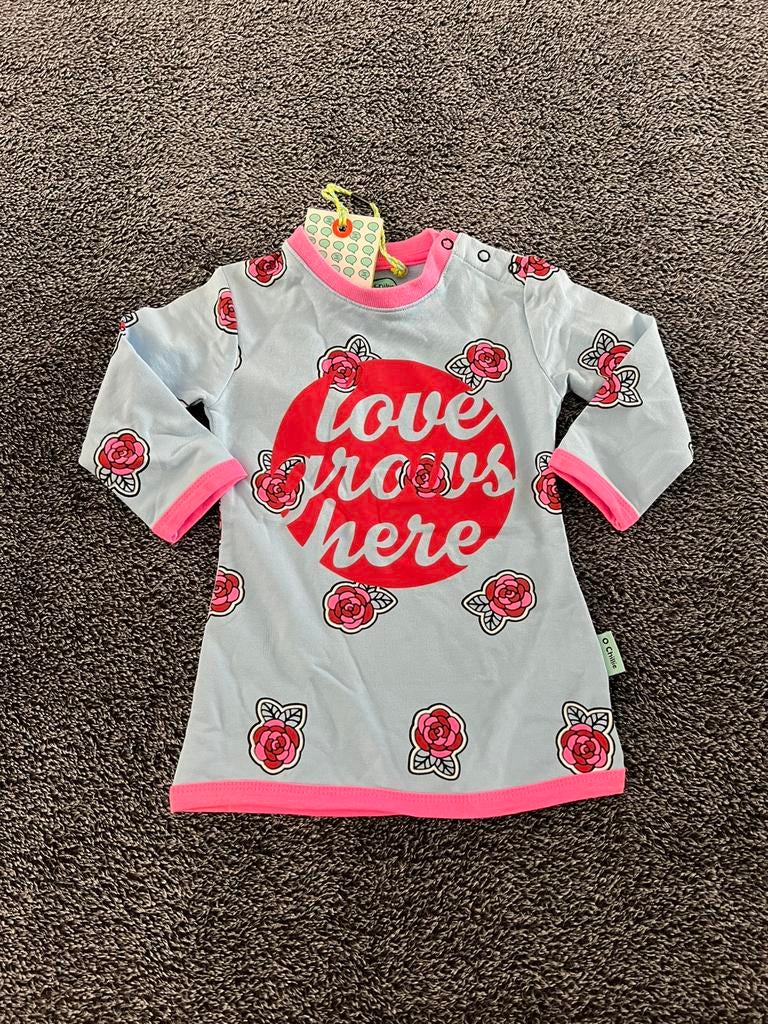 Maat 74 meisjes jurkje nieuw, Kinderen en Baby's, Babykleding | Maat 74, Ophalen of Verzenden, Nieuw, Meisje, Jurkje of Rokje