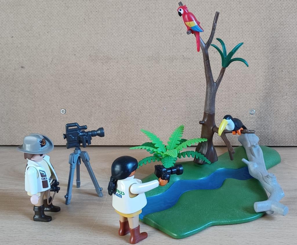 playmobil safari filmploeg, Ophalen of Verzenden, Gebruikt, Los playmobil