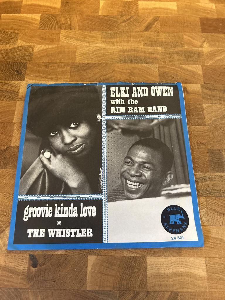 Eki and Owen with the rim ram band Groovie kinda love single, Ophalen of Verzenden, Gebruikt, Pop, Single