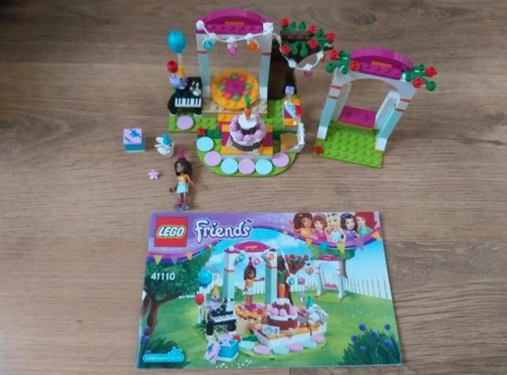 lego friends 41110 Andrea's verjaardagsfeestje, Ophalen of Verzenden, Zo goed als nieuw