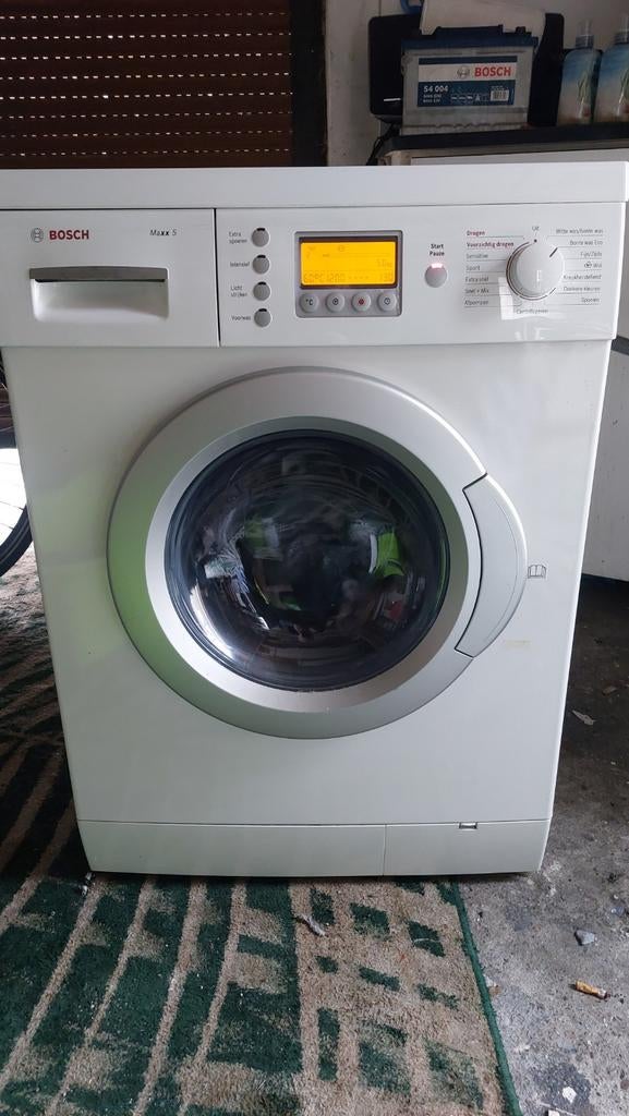 Mooie schone goed werkende was/droogmachine, Witgoed en Apparatuur, Wasmachines, Ophalen, 1200 tot 1600 toeren