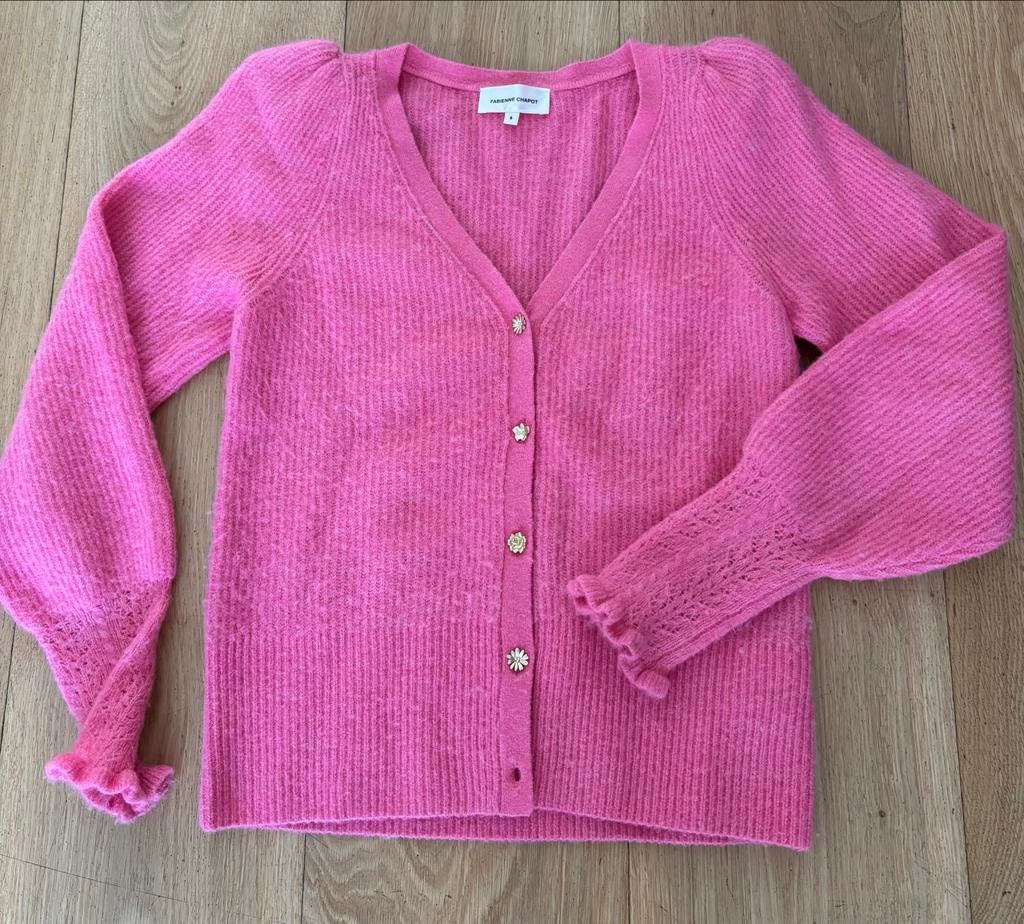 Fabienne Chapot  Roze vest Maat s, Kleding | Dames, Truien en Vesten, Ophalen of Verzenden, Zo goed als nieuw, Maat 36 (S), Roze