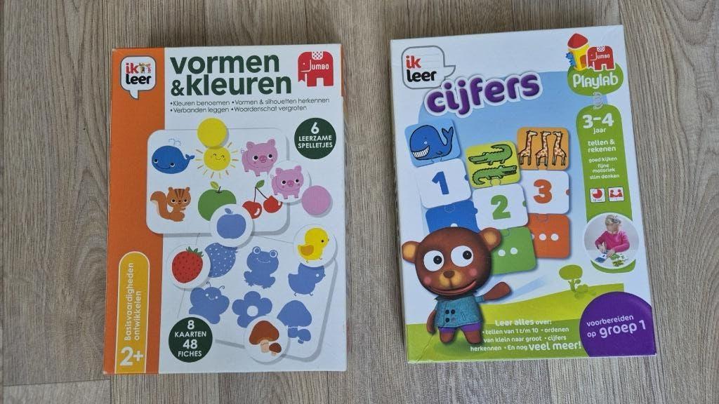 kinderspellen (leren)2x, Ophalen, Gebruikt