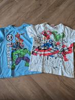 Marvel Avengers T-shirts maat 128, Gebruikt, Ophalen of Verzenden, Marvel, Shirt of Longsleeve