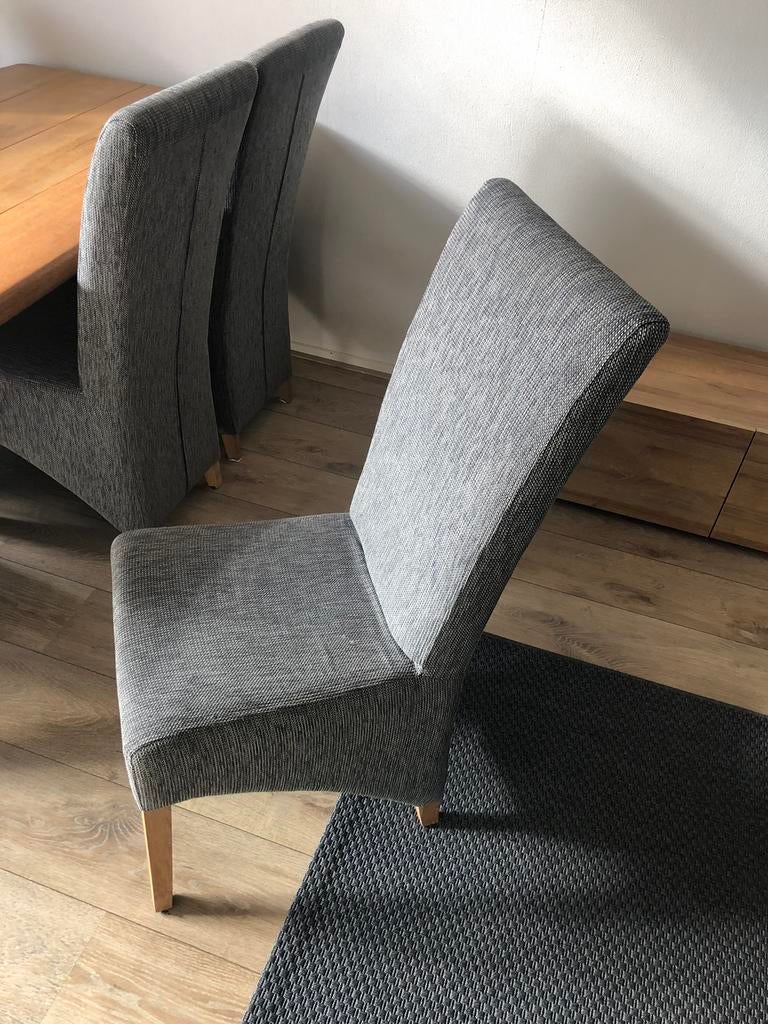 Eettafelstoelen 6 stuks, Huis en Inrichting, Stoelen, Ophalen, Gebruikt, Landelijk, Vijf, Zes of meer stoelen