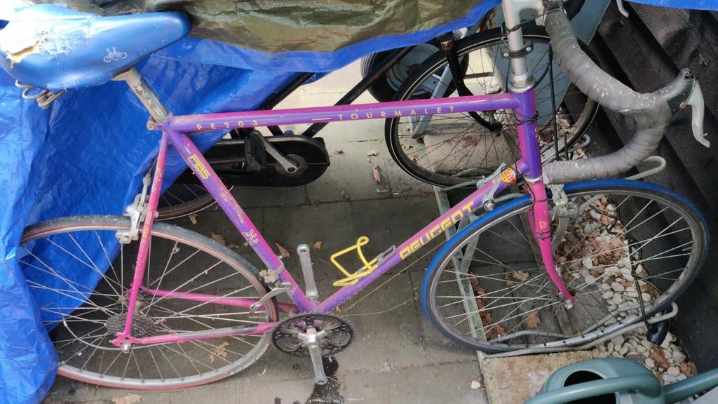 Oude peugot wielrenners fiets opknapper, Fietsen en Brommers, Fietsen | Oldtimers, Ophalen, PEUGEOT, Jaren '60 of nieuwer