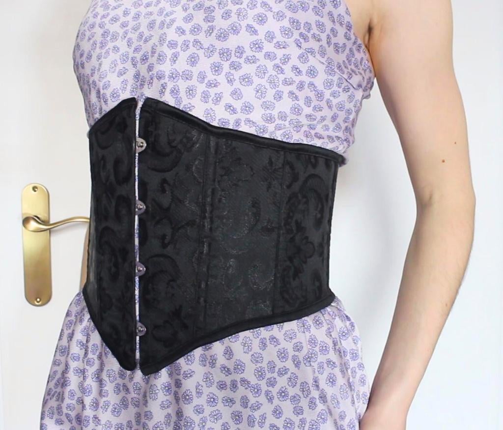 Zwart Korset/Bustier/Waist Trainer - Small (GLOEDNIEUW), Onbekend, Ophalen of Verzenden, Zwart, Body of Korset