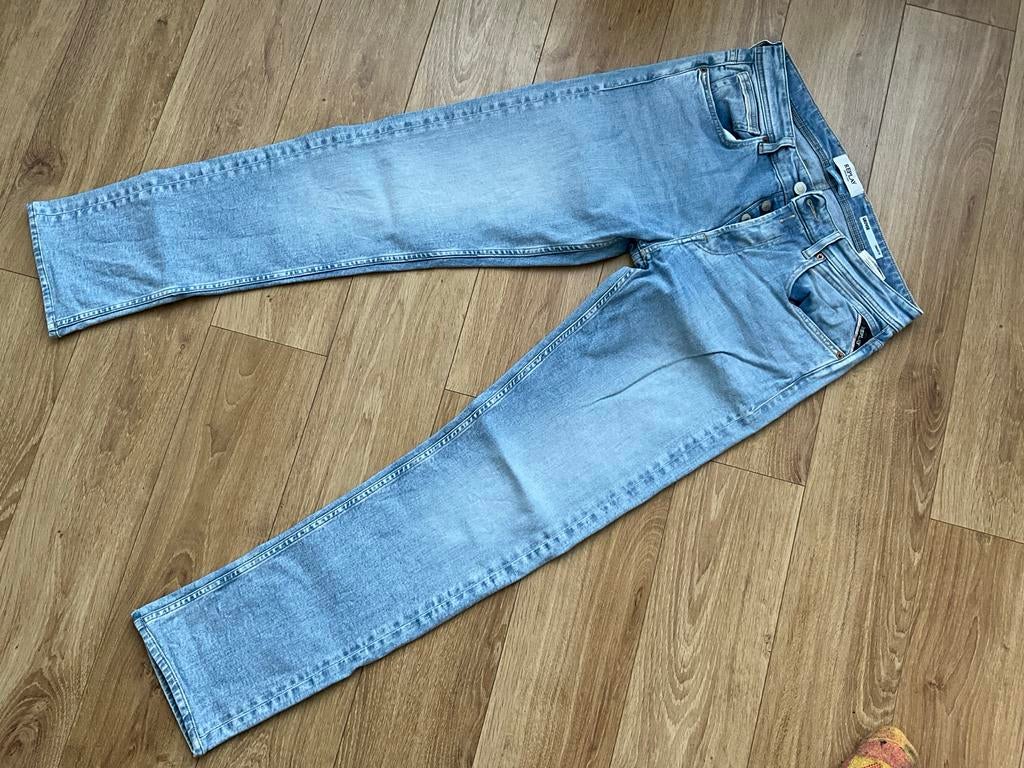 Replay Grover heren jeans W31/L34 - Nieuwstaat, Kleding | Heren, Spijkerbroeken en Jeans, Ophalen of Verzenden, Zo goed als nieuw