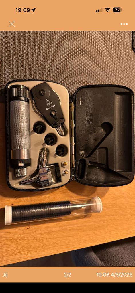 Heine Otoscoop set, Ophalen of Verzenden