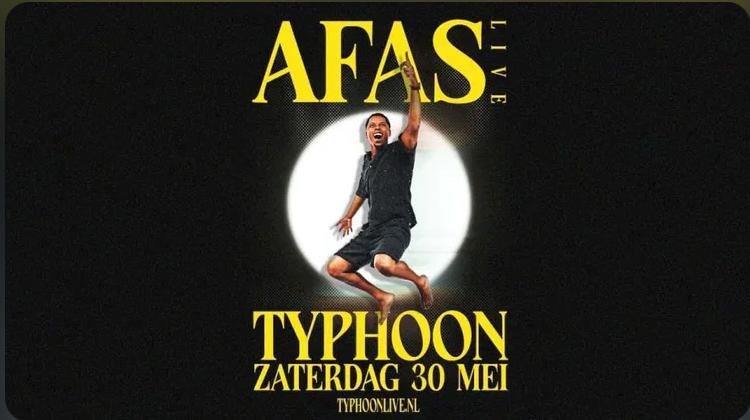 Concert Typhoon Alfas Live 30 Mei 2026, Tickets en Kaartjes, Drie personen of meer, Mei