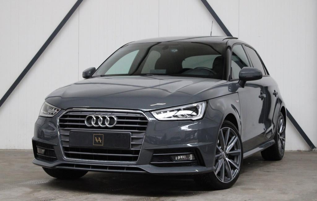 Audi A1 Sportback 1.4 TFSI S-Line Sport l Panoramadak l LED, Auto's, Voorwielaandrijving, 125 pk, Zwart, 4 cilinders