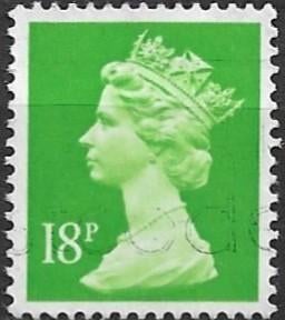 Engeland 1992 mi.1419 KONINGIN ELISABETH II nom.18, Postzegels en Munten, Postzegels | Europa | UK, Verzenden, Gestempeld
