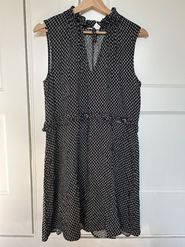 H&M zomerjurkje - mt 40, Maat 38/40 (M), H&M, Zwart, Ophalen of Verzenden