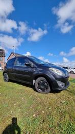 Renault Twingo 1.2 16V Night & Day 2008 Zwart, Auto's, Renault, Voorwielaandrijving, Twingo, 31 €/maand, 4 cilinders