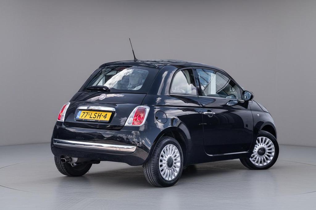 Fiat 500 1.2 AUT Lounge Panorama|Airco|15''|Elek-pakket|2e-e, Euro 5, Stof, 1242 cc, 4 cilinders