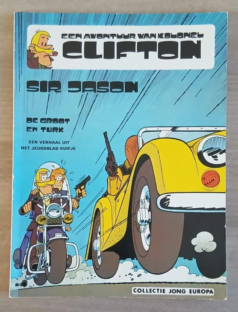 Sir Jason. 1976. 1e druk., Gelezen, Bob De Groot (Turbo), Eén stripboek, Ophalen of Verzenden