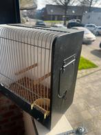 Transport kooi vogel, Dieren en Toebehoren, Vogels | Hokken en Kooien, Ophalen of Verzenden, Zo goed als nieuw, Hout, Vogelkooi