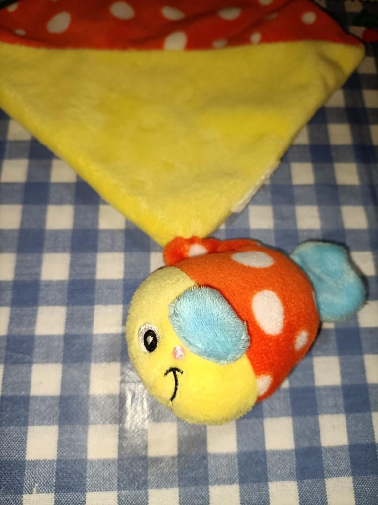 Vis knuffeldoekje Ergee, Ophalen of Verzenden, Zo goed als nieuw, Overige typen