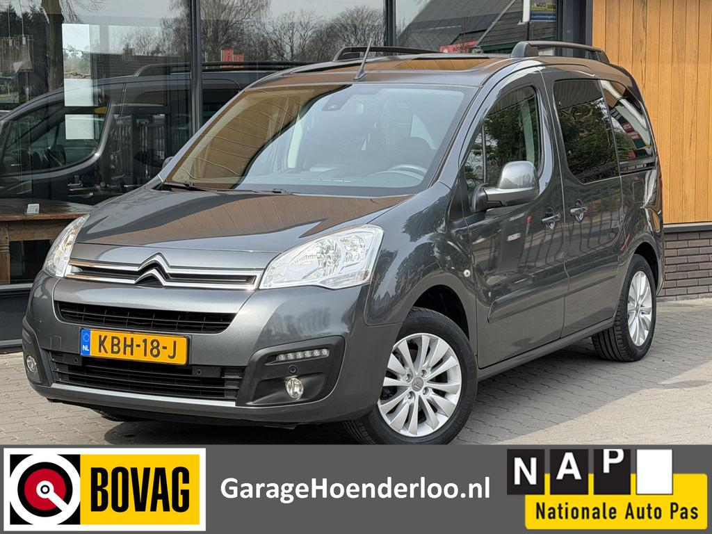 Citroen Berlingo 1.2 110pk Camera, Carplay, Panoramadak, Tre, Voorwielaandrijving, Stof, Gebruikt, 1199 cc