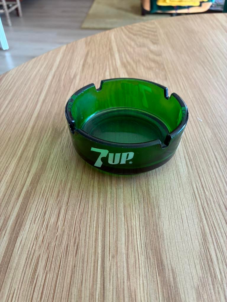 Reclame asbak van 7 up, Ophalen of Verzenden, Zo goed als nieuw, Asbak