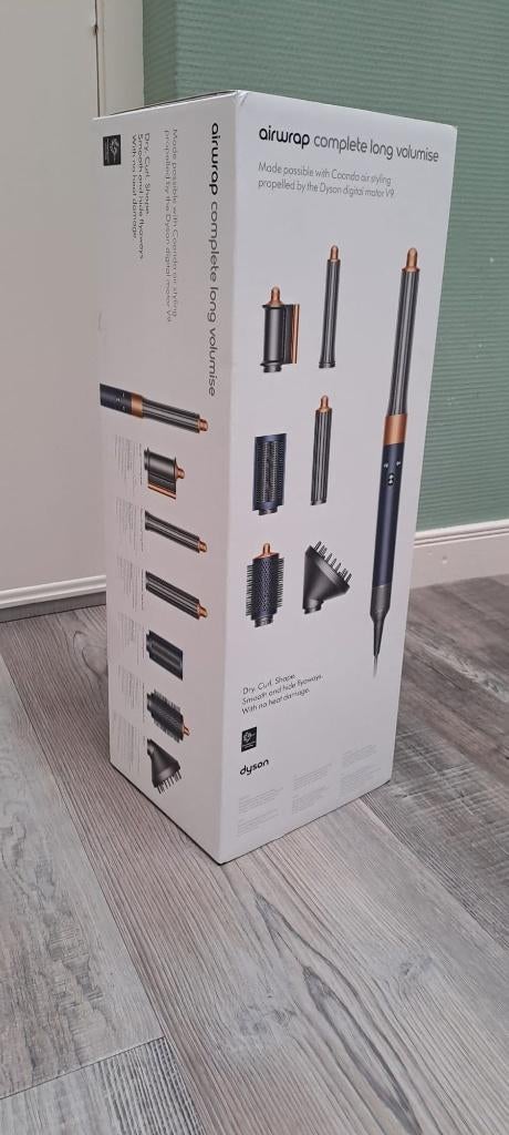 Dyson Airwrap Complete Long Volumise V9, Sieraden, Tassen en Uiterlijk, Uiterlijk | Haarverzorging, Nieuw, Krultang of Stijltang